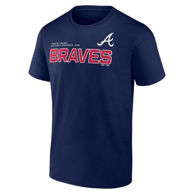 Short Sleeve TeeAtlanta BravesL:- Navy, L