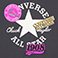 Black, variant on Converse Girls Graphic Tee