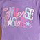 Purple, variant on Converse Toddler Girls 2-Piece Pant Set