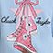 Blue, variant on Converse Girls Logo Hoodie