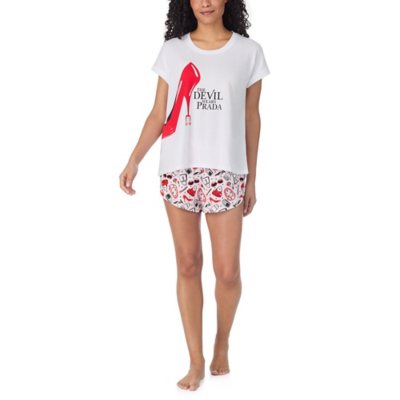 Character Ladies 2-Piece Short Pajama Set:- The Devil Wears Prada, L