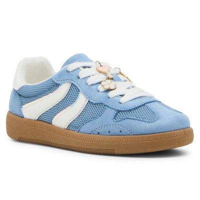 STEVE MADDEN GIRLS SNEAKER - BLUE 5:- 5K, Blue