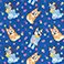 Bluey, variant on Licensed Character Hand Warmer and Throw Blanket Set