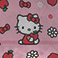 Hello Kitty, variant on Licensed Reversible Serenity Cloud Throw Blanket, 50" x 60"
