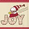 Joy, variant on Peanuts Licensed Christmas Cloud Faux Fur Throw, 50" x 60"