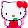 Hello Kitty, variant on Embellished 24" Licensed Character Cloud Pillow