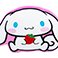 Cinnamoroll, variant on Embellished 24" Licensed Character Cloud Pillow