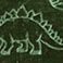 Jurassic World, variant on Kids Licensed Ultra Plush Embossed Throw, 50" x 60"