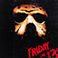 Friday the 13th, variant on Scary Movie Cloud Throw and Reusable Embroidered Fabric Bucket Set, 60" x 70"