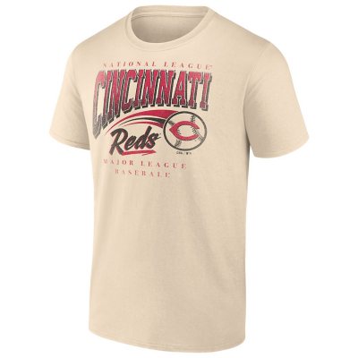 Short Sleeve TeeCincinnati RedsXL:- Cream, XL