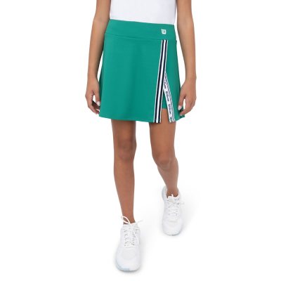 Wilson Tennis Skirt Green Xs 4/5:- Green, XS 4/5