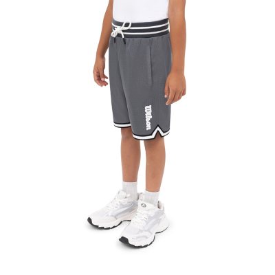 Wilson Boys Short Grey L 10/12:- Grey, L 10/12