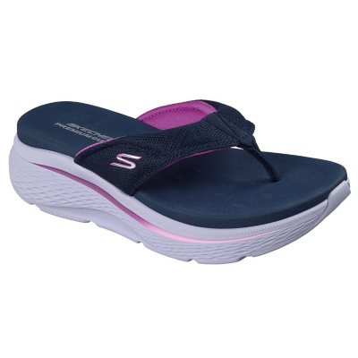 SKECHERS WOMEN'S FLIP FLOP - Navy 6:- 6, Navy
