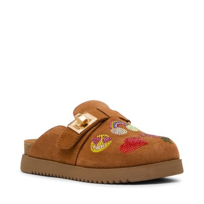 STEVE MADDEN GIRLS CLOG - TAN 3:- 3K, Tan - Online Only