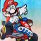 Mario Kart - Online Only, variant on Character Boys Plush Quarter Zip