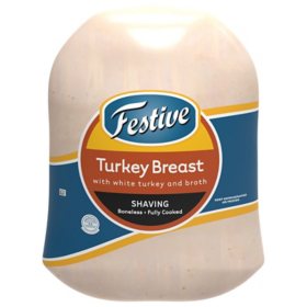 Festive Boneless Turkey Breast, priced per pound