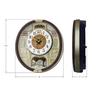 Seiko Melodies in popular Motion Wall Clock