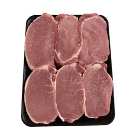 Member's Mark Pork Loin Boneless Chops, Tray (priced per pound)