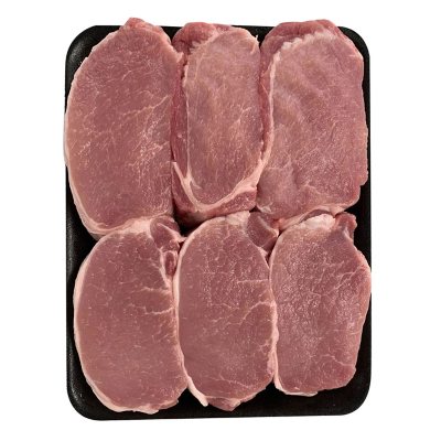 Member's Mark Pork Loin Boneless Chops, Tray (priced per pound