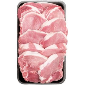 Members Mark Pork Bone-in Assorted Chops, Tray (priced per pound)