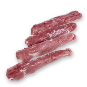 Member’s Mark Whole Tenderloins, Cryovac 4 tenderloins per package, priced per pound