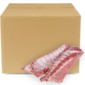 Pork Loin Back Ribs, Case, priced per pound