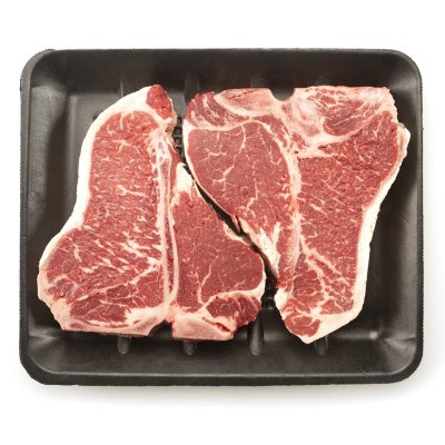 USDA Choice Angus Beef T-Bone Steak - 1.36-3.50 lbs - price per lb - Good &  Gather™