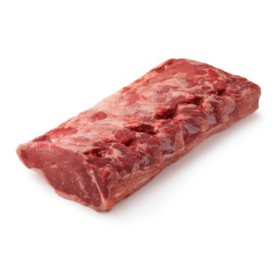 Member’s Mark USDA Choice Angus Whole Beef Strip Loin, Cryovac, priced per pound