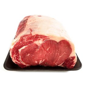 Member's Mark USDA Choice Angus Beef Boneless Ribeye Roast, priced per pound