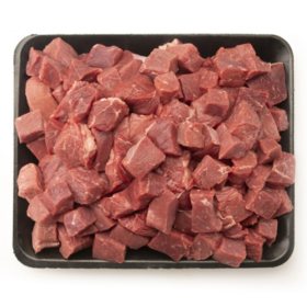 Member's Mark Angus Beef Stew Meat, priced per pound