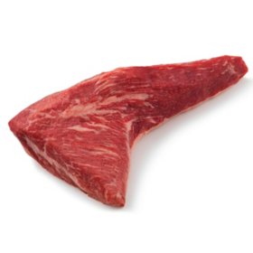 Member's Mark USDA Choice Angus Whole Beef Peeled Tri Tips, Cryovac, priced per pound