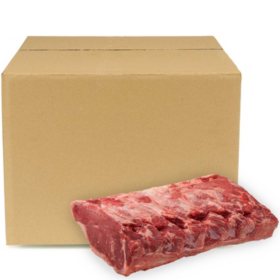 USDA Choice Angus Beef Whole Strip Loin, Case, priced per pound 