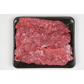 Member's Mark USDA Choice Angus Beef Flap Meat, priced per pound