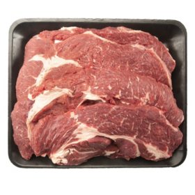 Member’s Mark USDA Choice Angus Beef Chuck Steak, Thin Sliced, priced per pound