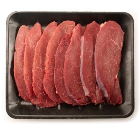 Member’s Mark USDA Choice Angus Beef Sirloin Tip Steak, Thin Sliced, priced per pound