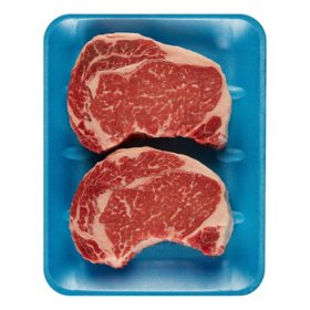 Member's Mark Prime Beef Ribeye Steak, priced per pound