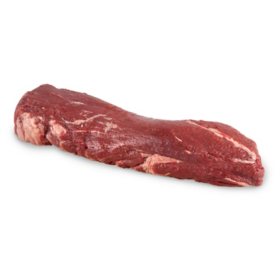 Member’s Mark USDA Choice Angus Whole Beef Extra Trim Tenderloins, Cryovac, (priced per pound)