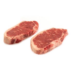 Japanese Wagyu New York Strip Steaks, A5 Grade (10.5 oz., 2 ct