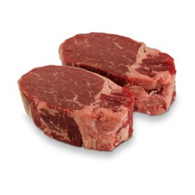 Member's Mark USDA Prime Beef Tenderloin Steak, Service Counter