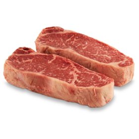 Japanese Wagyu New York Strip Steaks, A5 Grade (10.5 oz., 2 ct.)