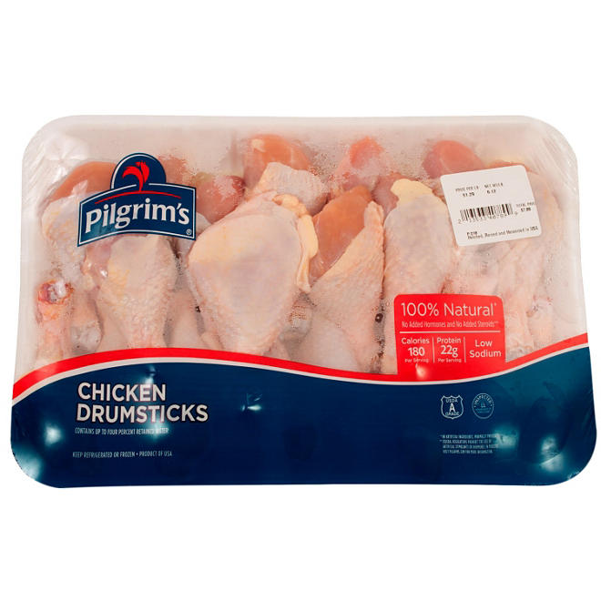 Pilgrim's Fresh Chicken Drumsticks (Priced Per Pound)