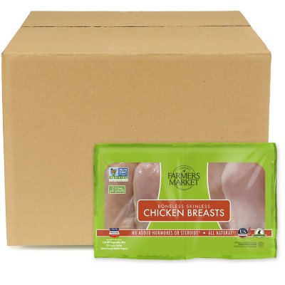 Boneless Skinless Chicken Breasts (8 packs, 1 lb. per pack)