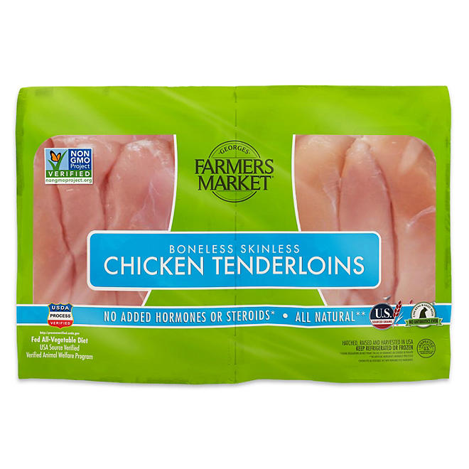 Georges Farmers Market Chicken Breast Tenders, priced per pound