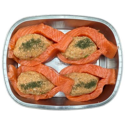 Member's Mark Atlantic Salmon with Seafood Stuffing - Sam's Club