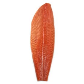 Atlantic Salmon Fillet Sides, priced per pound