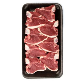 Member's Mark New Zealand Lamb Loin Chops Tray, priced per pound