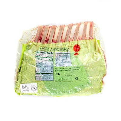 New Zealand Frenched Lamb Rack Halal Certified (priced per pound) - Sam's Club
