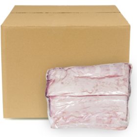 Fresh New Zealand Lamb Whole Lamb Loins, Bulk Wholesale Case 10 pk. of 2 split loins, priced per pound
