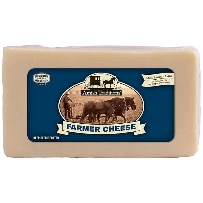 Amish Traditions Farmer Cheese (priced per pound) 