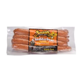 Smith's Cheddarbest Smoked Sausage Links, Family Pack, priced per pound